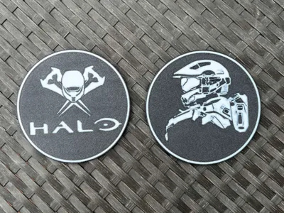 Halo Coasters 