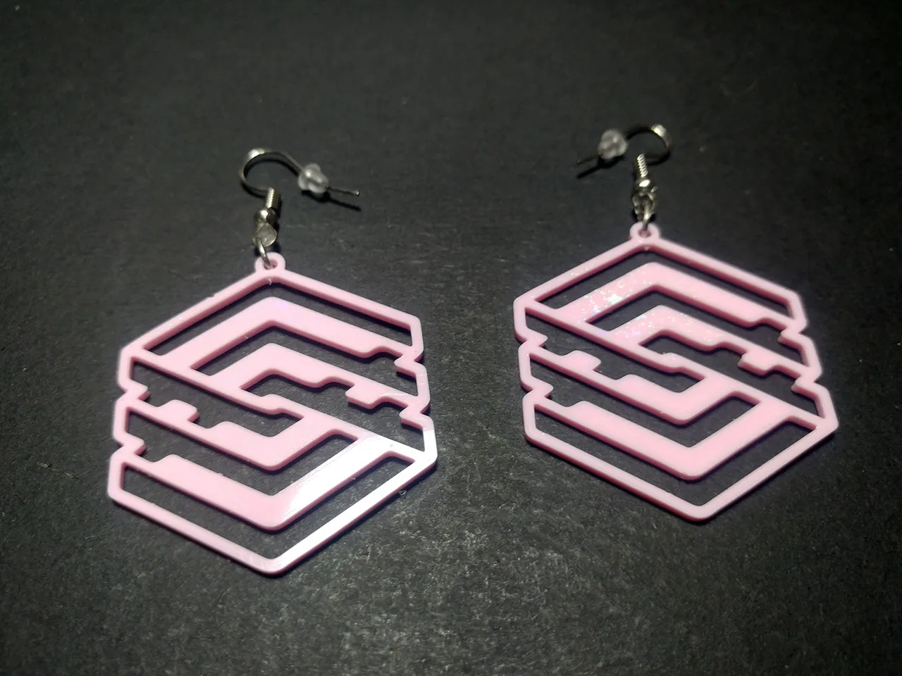 Pillar of Structure Earrings view 4