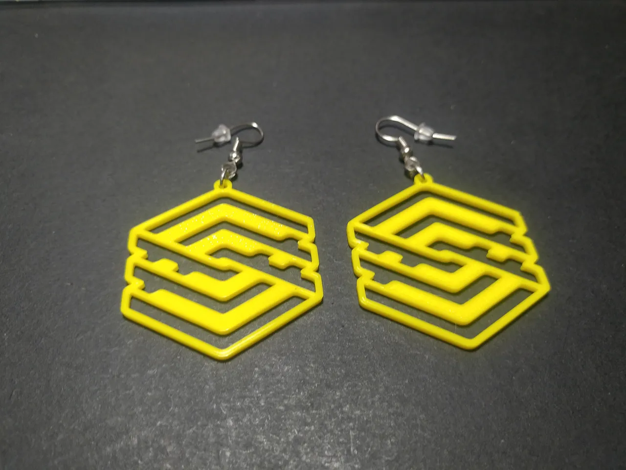 Pillar of Structure Earrings view 3