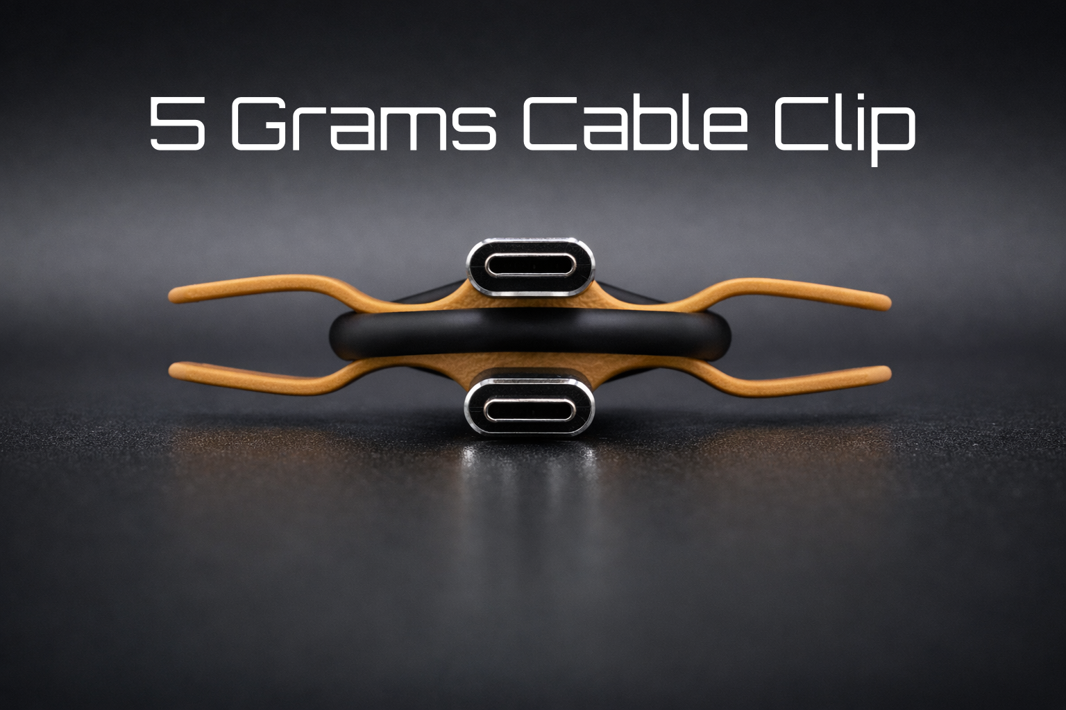 Miniatura 4 do modelo 3D 5 Grams Cable Clip