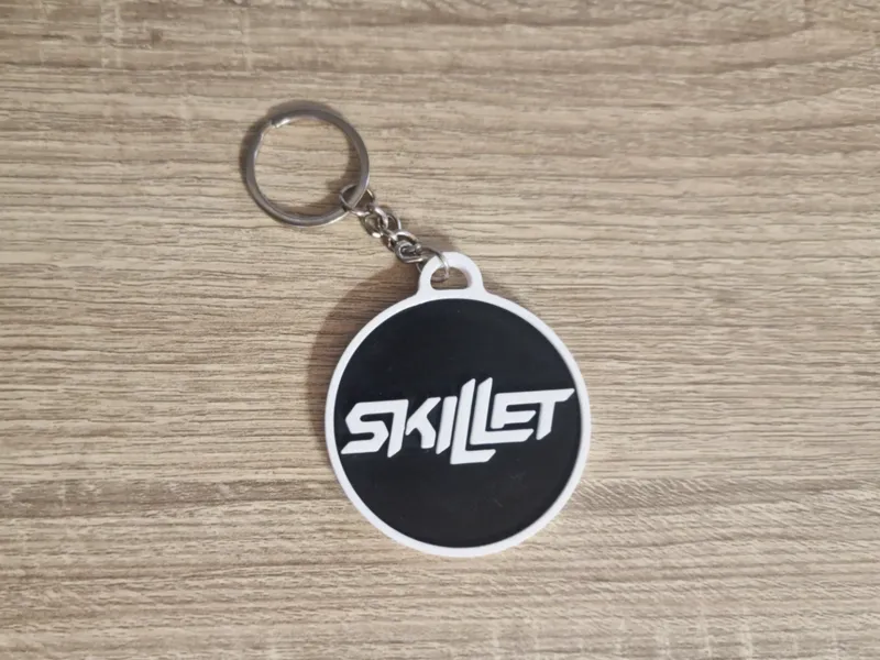 Skillet keychain
