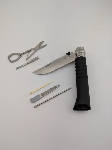 Accesorio de taller: Opinel No.8 Handle w/SwissCard Tools — vista de referencia 2