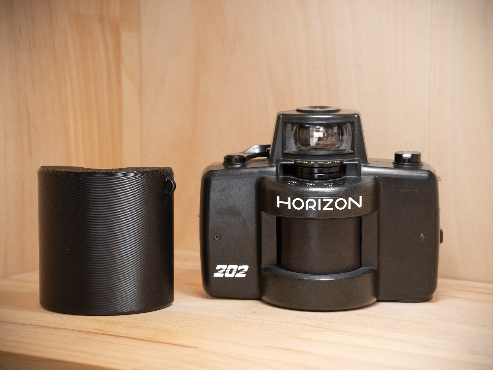 Horizon 202 Panoramic Film Camera Lens Cap 2 Types - Free 3D Print