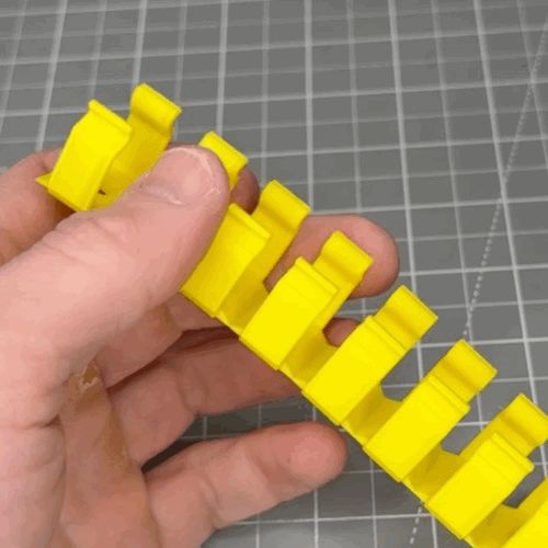 Cut-to-Length Slotted Cable Duct - Flexible