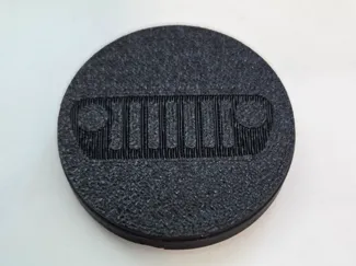Jeep Jl Keyhole Cover with Grill logo