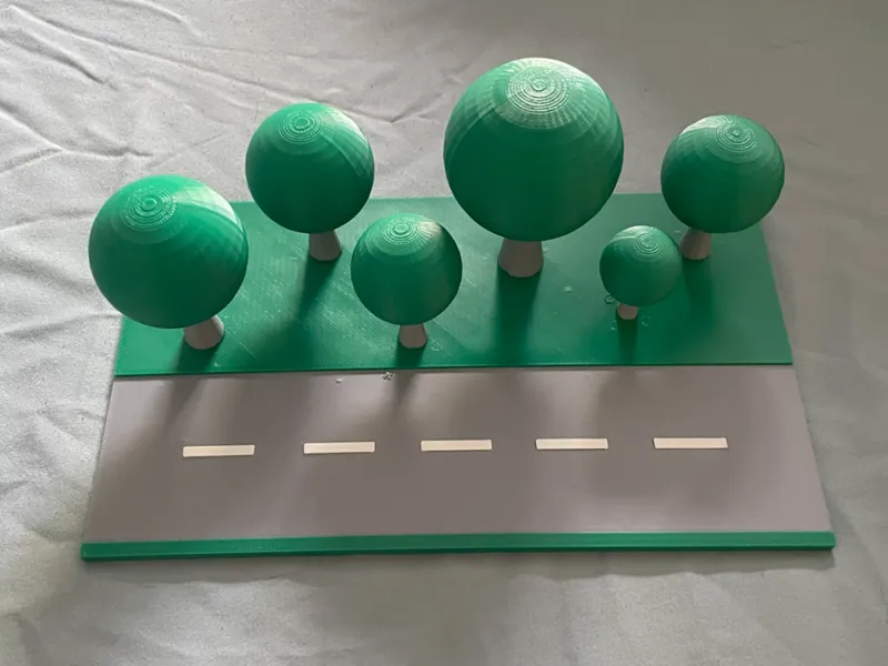 Straßendiorama