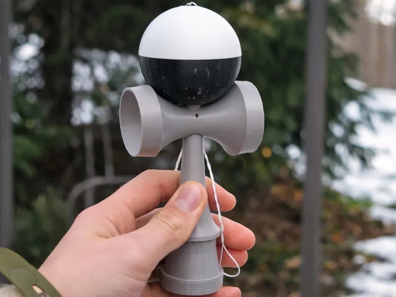 3D Printed Kendama – Requires Threaded Rod