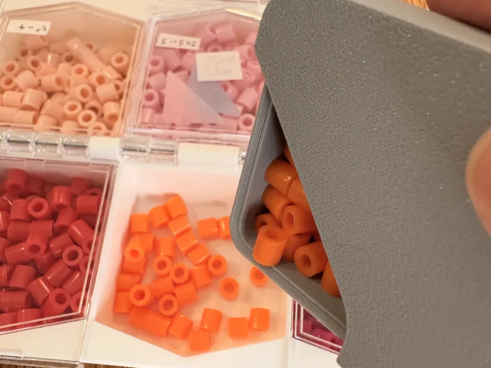 Alignment Tray for 5mm Ironing Beads (2-Tier) - Free 3D Print Model ...