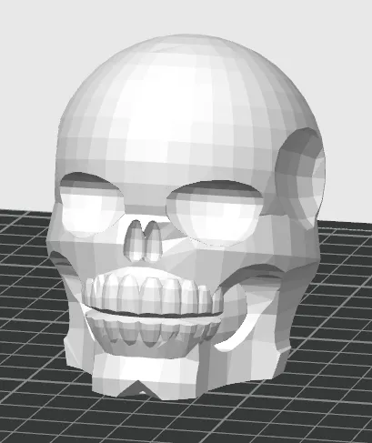 halloween skull by user_1393021445 MakerWorld: Download Free 3D Models