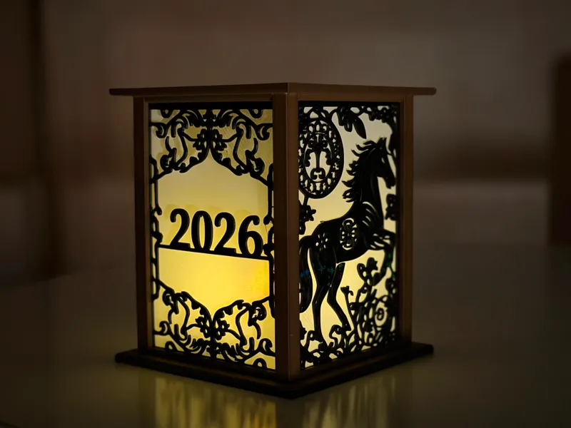 Year of the Horse Design - Horse latern / lamp