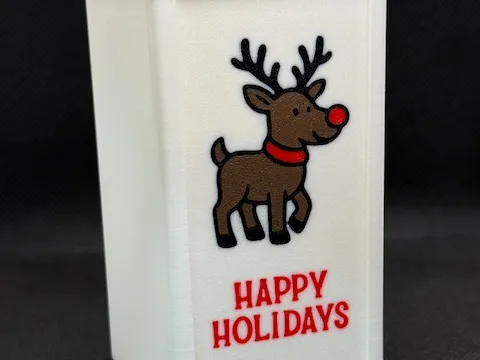 Bath & Body Works Face Plate - Reindeer