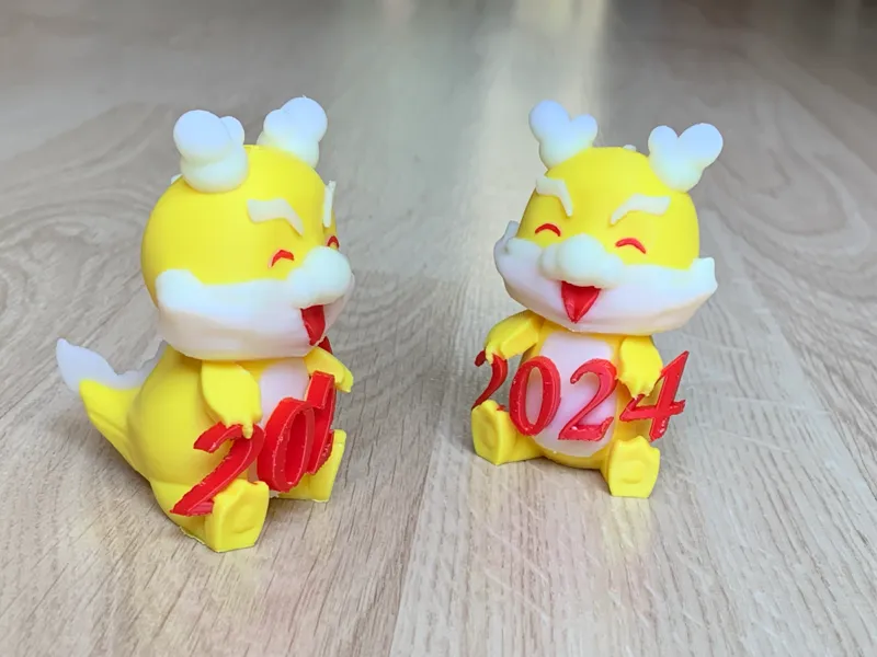 Adorable Chinese dragon 2024