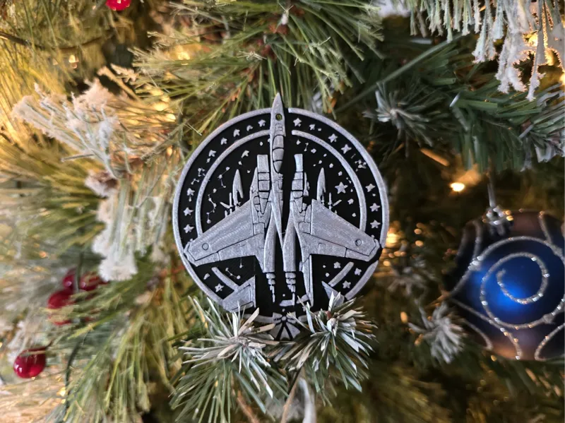 F-15 Christmas Bauble