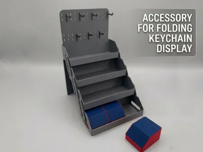 Bins with Lids for Foldable Vendor Display