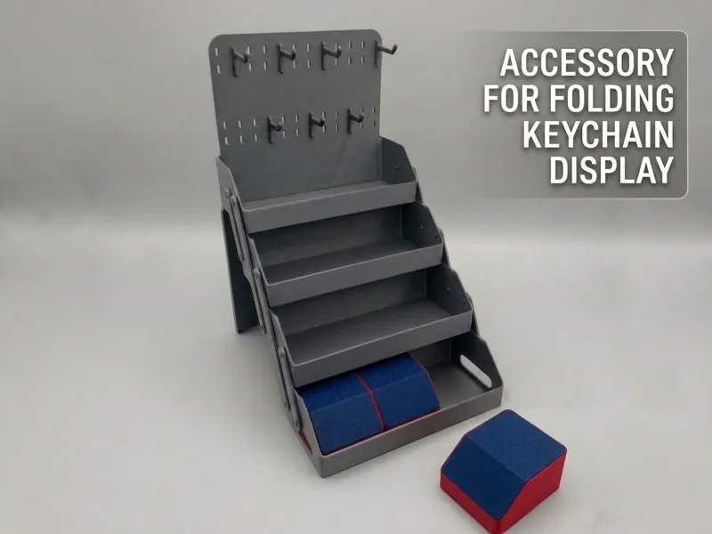Bins with Lids for Foldable Vendor Display