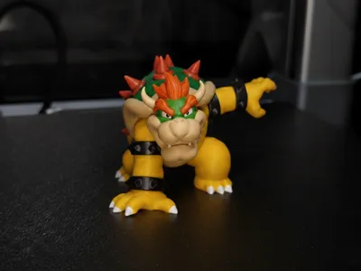 King Koopa - Bowser High-Detail Super Mario Galaxy - Free 3D Print ...