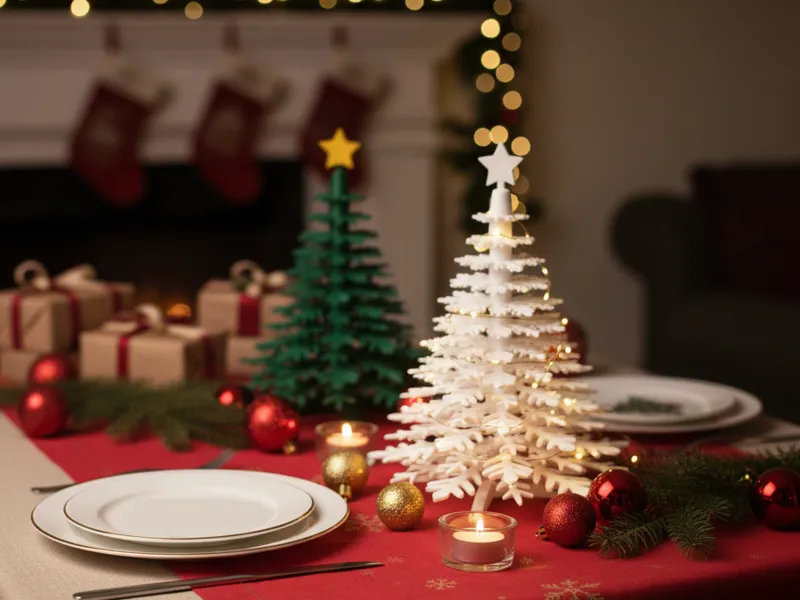 Christmas tree, 18 cm high, no AMS needed
