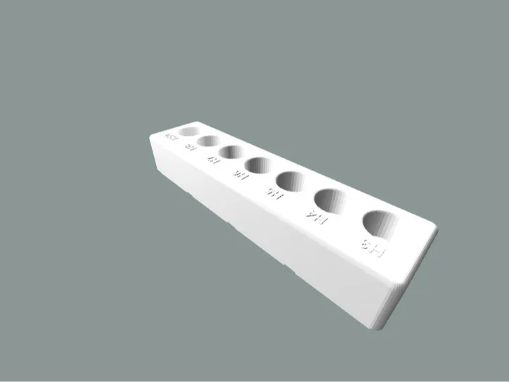 BGS Inbus Nuss Gridfinity Tray
