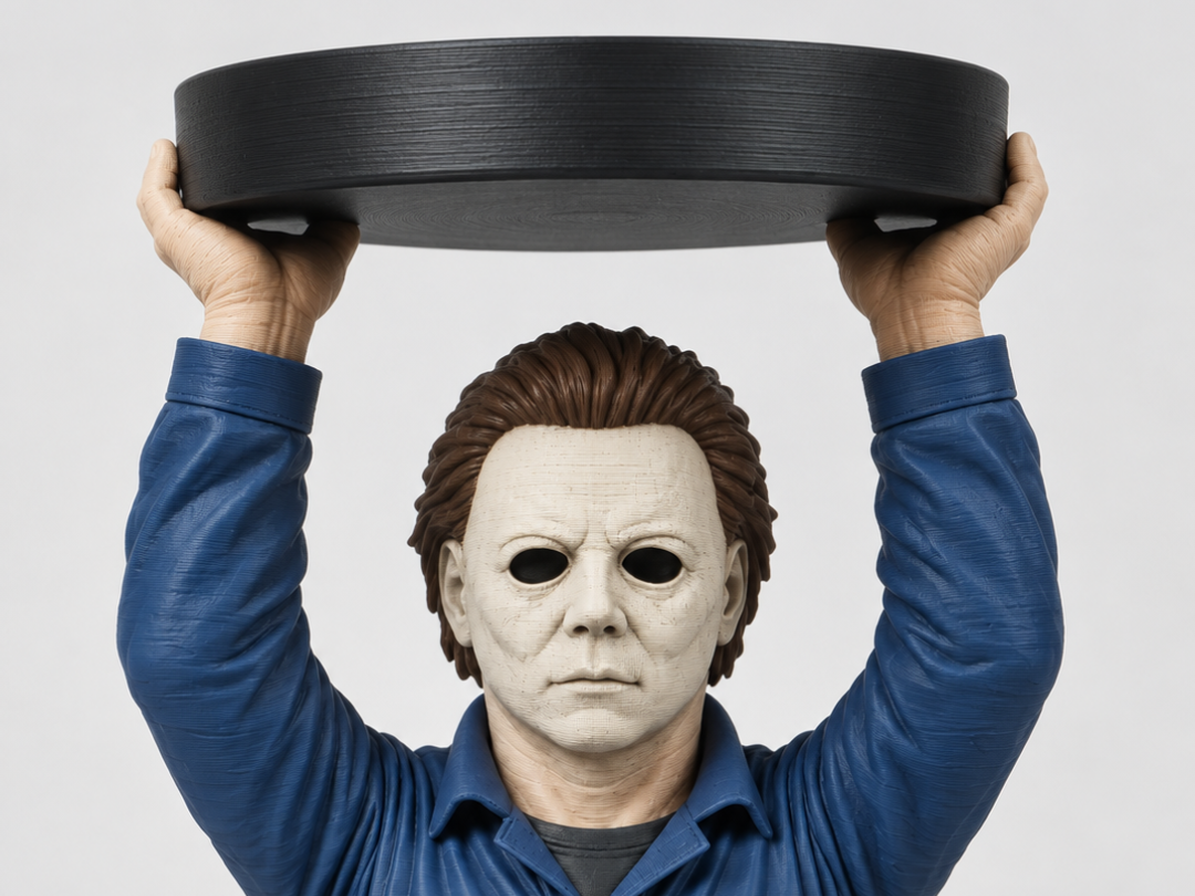 Michael Myers 3 wick Candle Holder Best on MW 3D model
