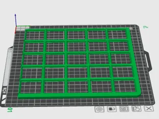 Gridbase for ikea drawer
