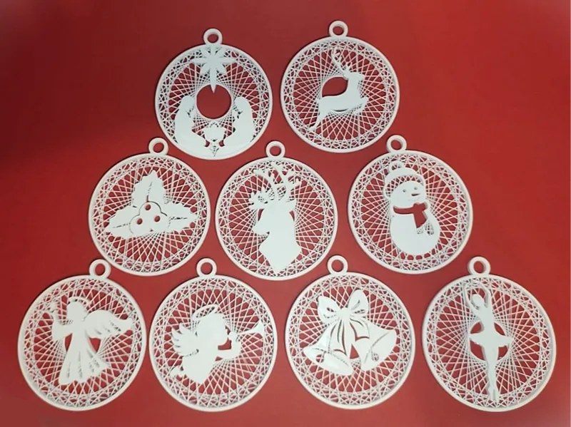 Woven Christmas Ornament