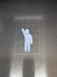 Pose10 (Raised Hand) - (6x3mm Magnet)