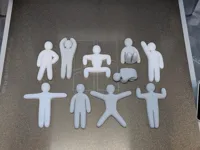 All Poses (6x3mm Magnet) (A1 Mini Profile, 2 Plates)