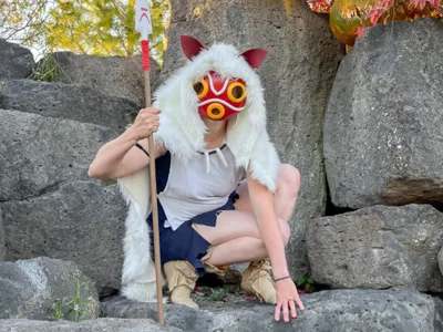 San’s Mask – Princess Mononoke Cosplay Prop