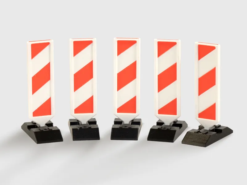 Traffic bollard – diorama element 1:14