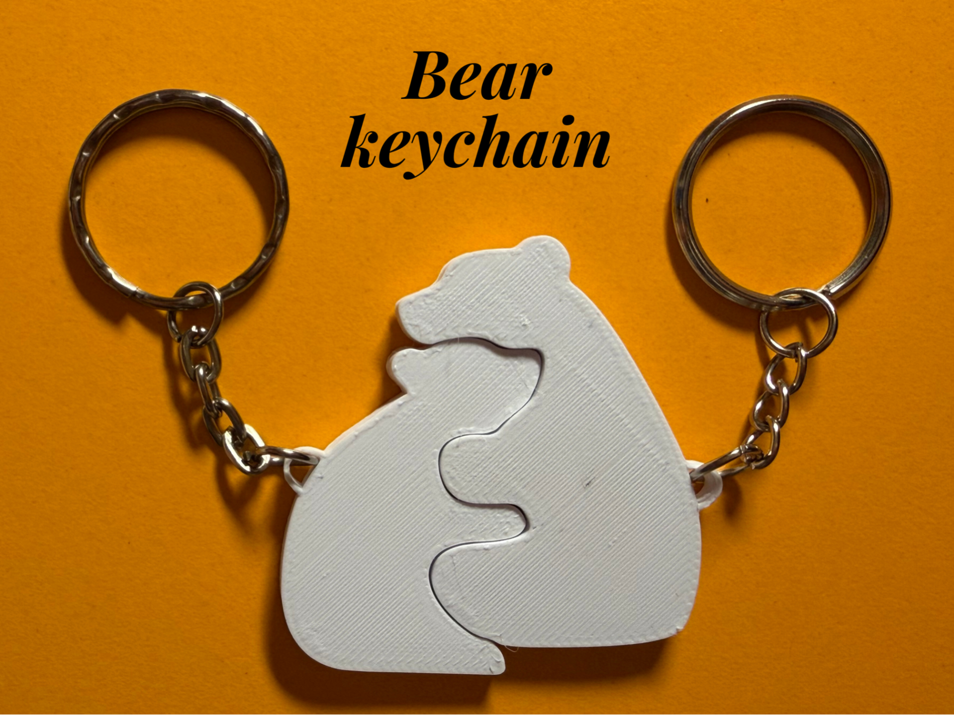 Bear Keychain