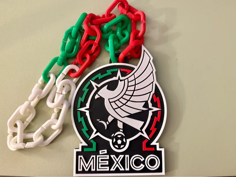 Mexico Soccer Pendant