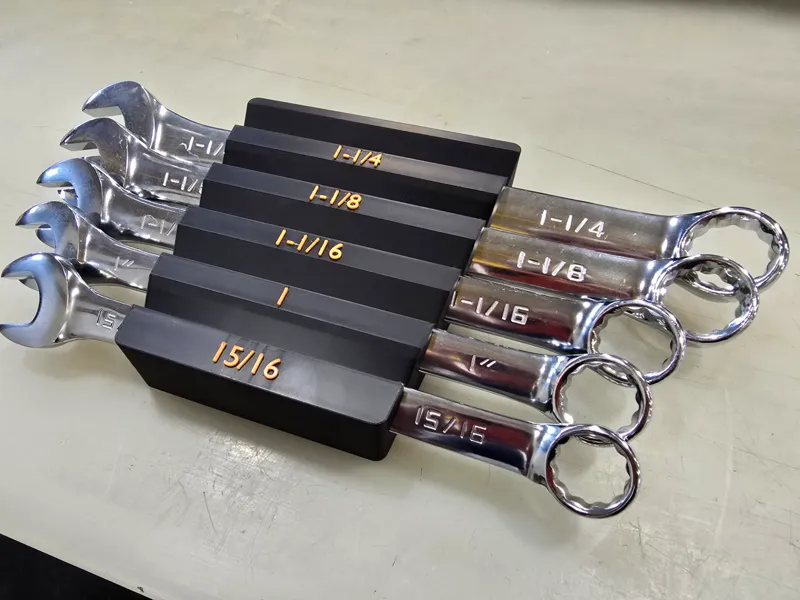 Large SAE Wrench Organizer