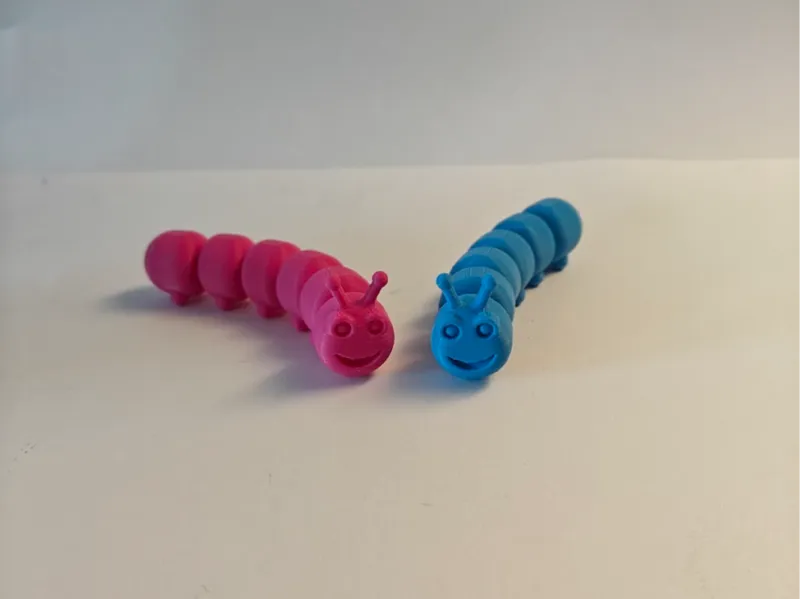 Cute Articulating Caterpillar Fidget Toy