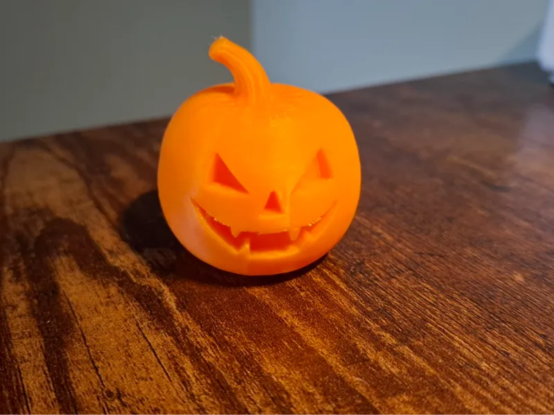 Cute little halloween pumpkin