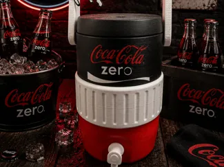 koozie drinks holder coca cola zero