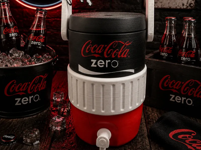 koozie drinks holder coca cola zero
