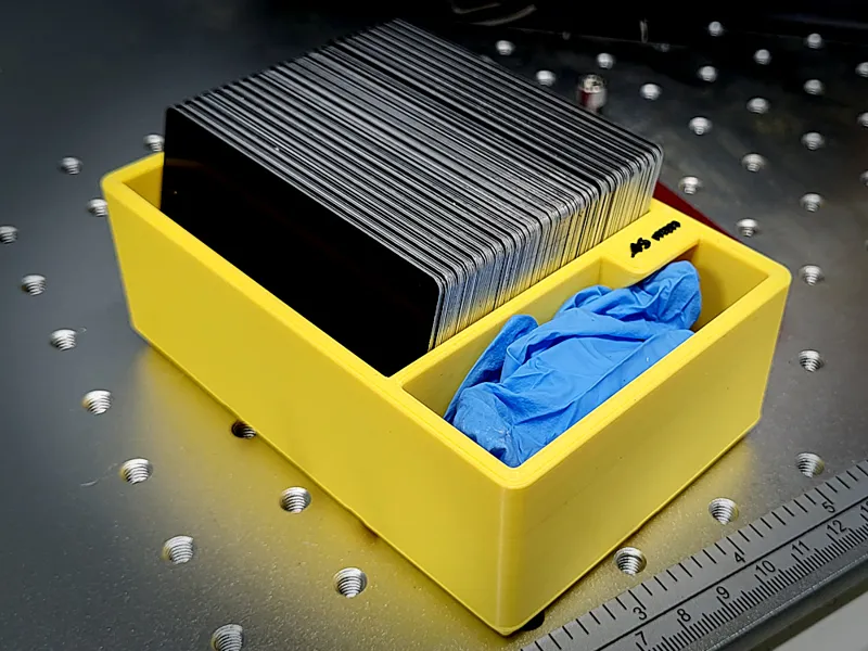 Gridfinity Business Card Holder for Laser Cards