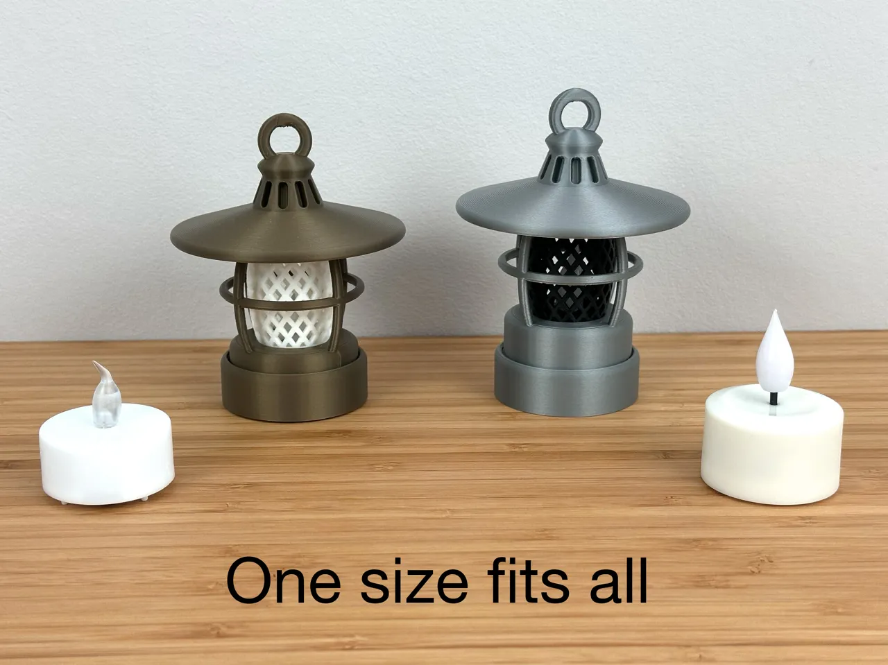 Mini Camping Tea Light Lantern view 3