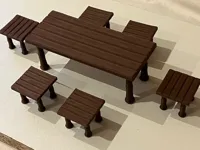 Table et chaises — photo 2