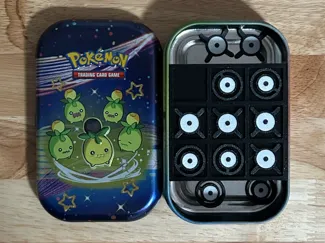 Unown Tic-Tac-Toe for Pokémon Mini Tins