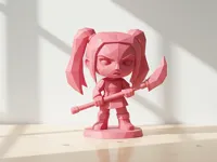 Mia - KPop Demon Hunters (collection Low Poly) — photo 2