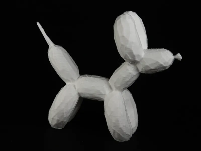 Balloon Dog Low Poly