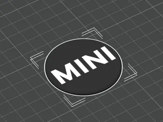 Wheel center cap badge for MINI Cooper R50/R52/R53