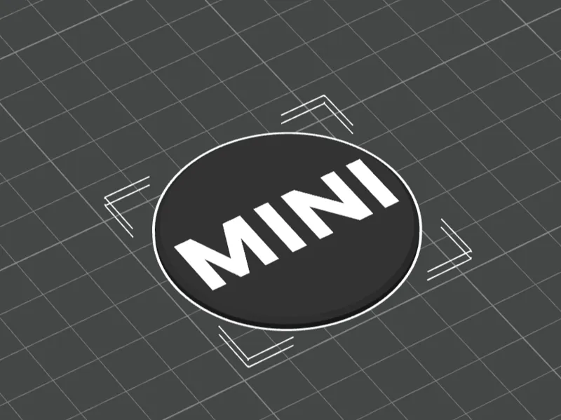 Wheel center cap badge for MINI Cooper R50/R52/R53