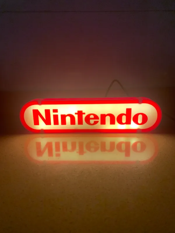 Caisson lumineux Nintendo