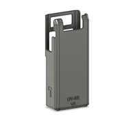 Flat Back UV5R Extended Battery Holster - A1 Mini