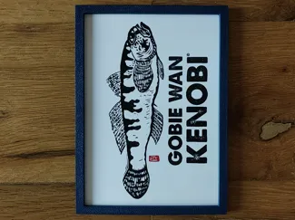 Postcard format frame