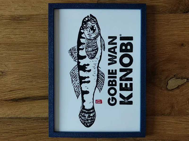 Postcard format frame