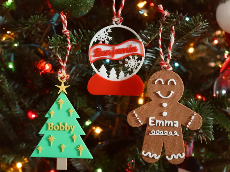 Customizable Holiday Gift Tags