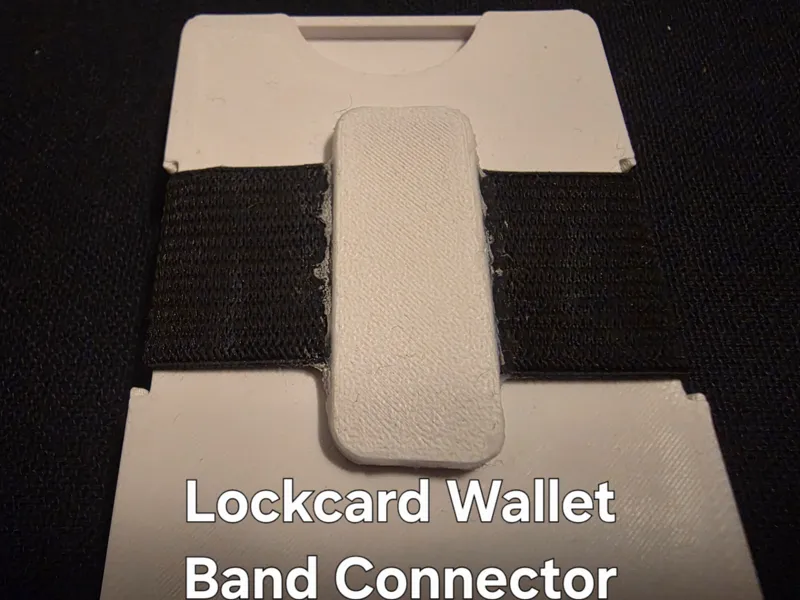 Lockcard Wallet Band Connector